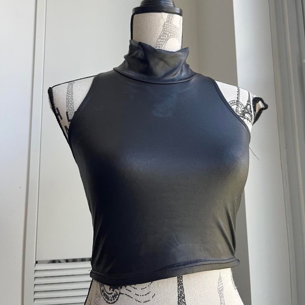 Rare vintage sirens 90s  leather top